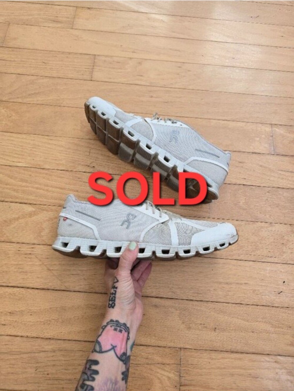 On Running | Cloud 5 'White Gum' CloudTec running sneakers | MENS 13